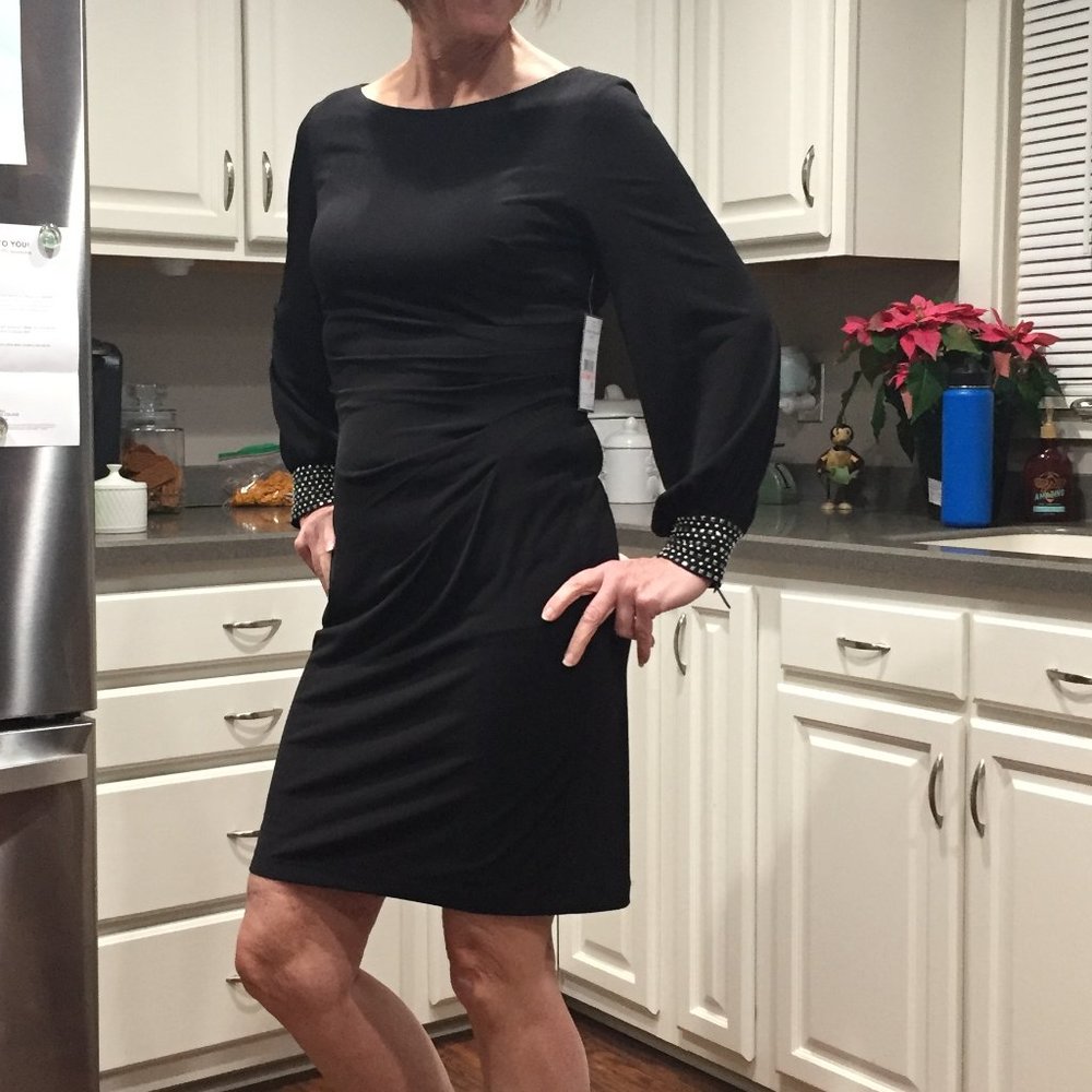 Jessica Howard Little Black Dress-Size 10P